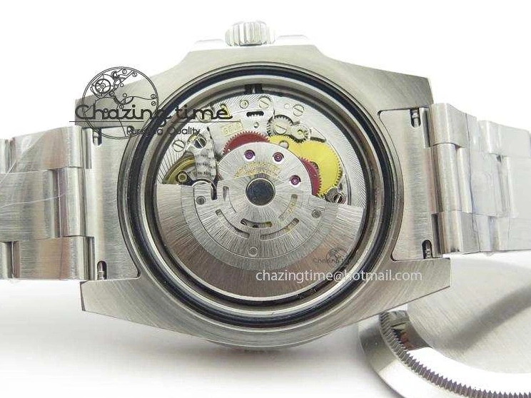 0404 TopPick Submariner 116610 LV Green Ceramic JF 1:1 Best Edition On SS Bracelet SA3135 V 3974